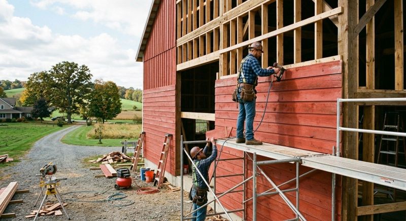 Barn Siding Replacement in Woodbine, GA