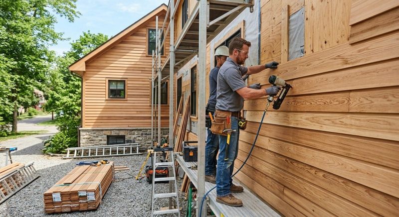 Barn Wood Siding Installation in Brunswick, GA