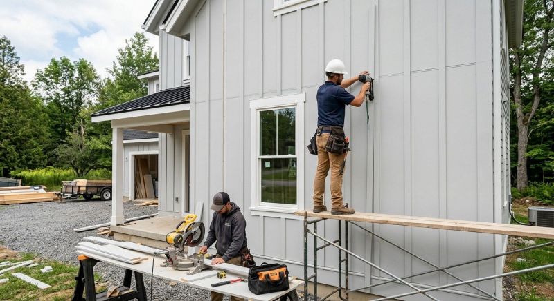 Batten Siding Installation in Jekyll Island, GA