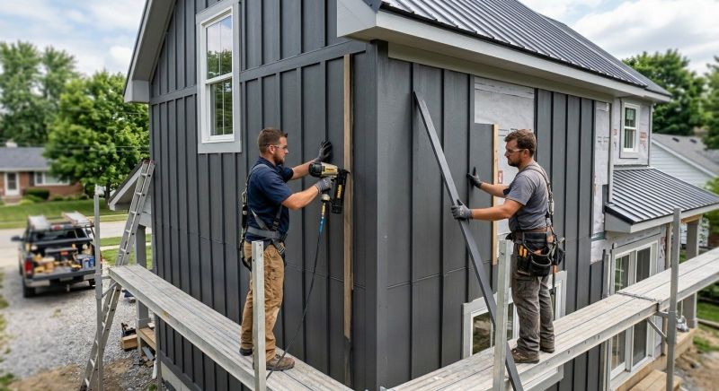 Batten Siding Installation in Jekyll Island, GA