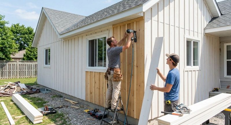 Batten Siding Installation in Woodbine, GA