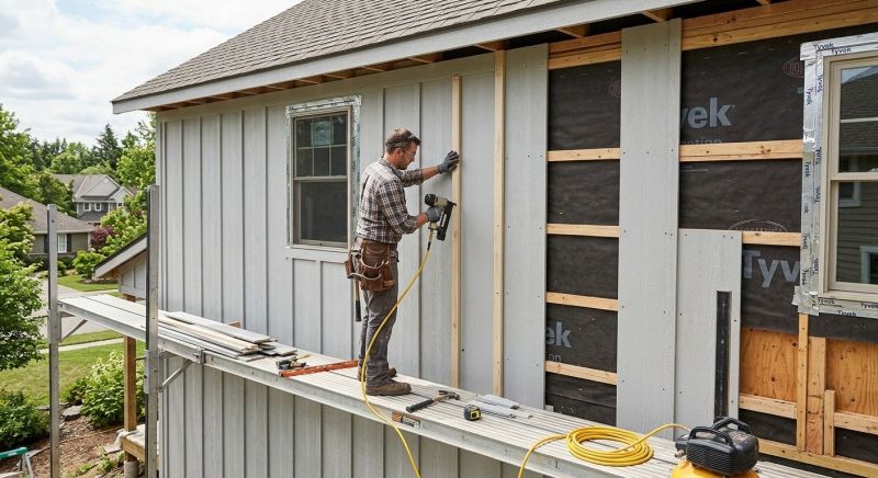 Board And Batten Installation in Jekyll Island, GA