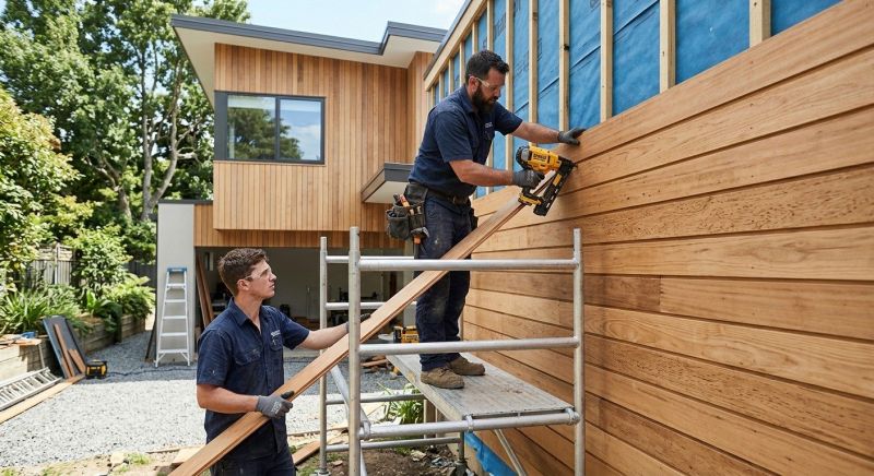 Cedar Cladding Installation in Brunswick, GA