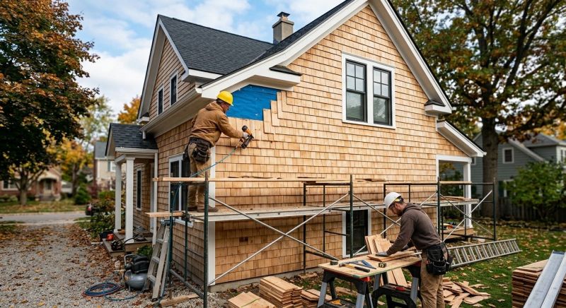 Cedar Siding Installation in Darien, GA