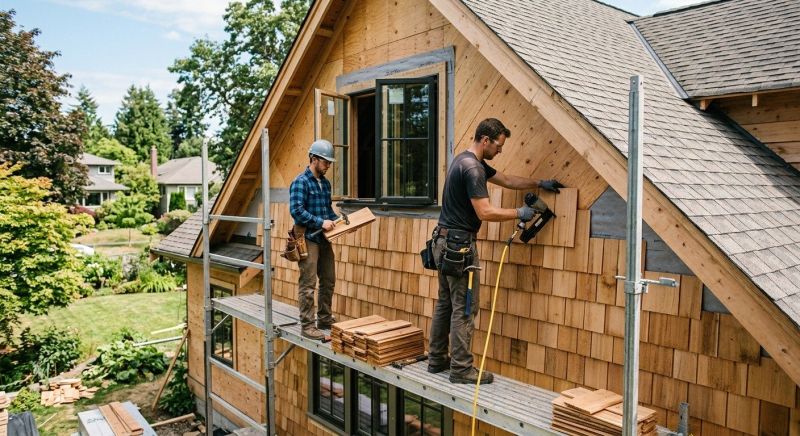 Cedar Siding Installation in Darien, GA