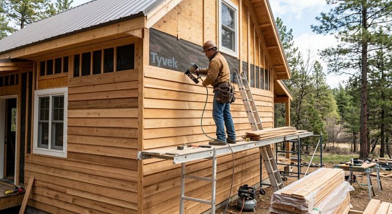 Cedar Siding Installation in Jekyll Island, GA