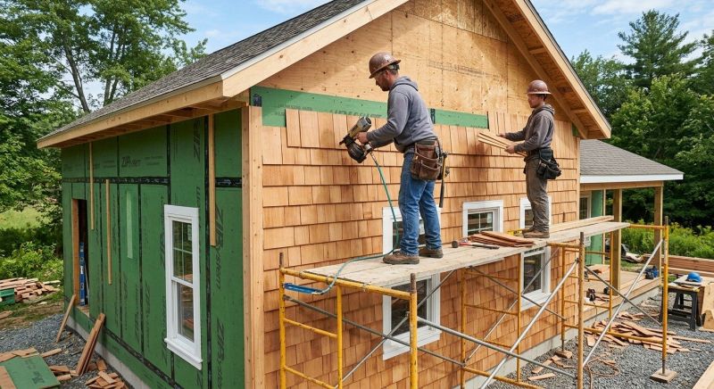 Cedar Siding Installation in Brunswick, GA