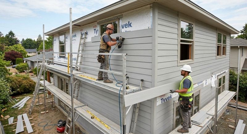 Cement Siding Installation in Darien, GA