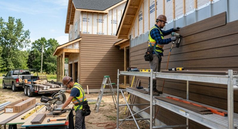 Composite Siding Installation in Brunswick, GA