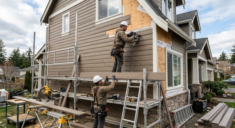 Engineered Siding Installation in Saint Simons Island, GA