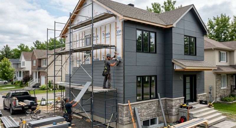 Facade Cladding Installation in Brunswick, GA