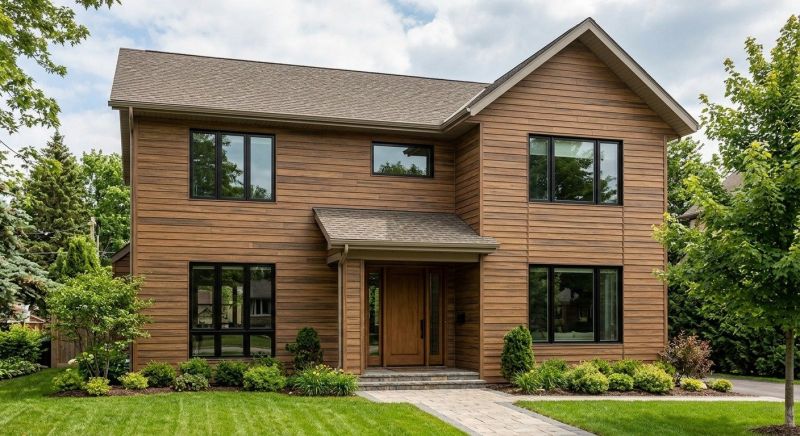 Faux Wood Siding Installation in Darien, GA