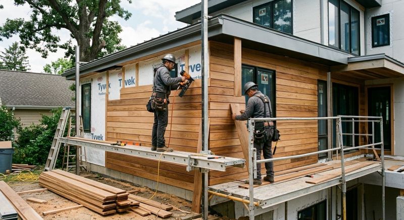 Hardwood Siding Installation in Glynn County, GA
