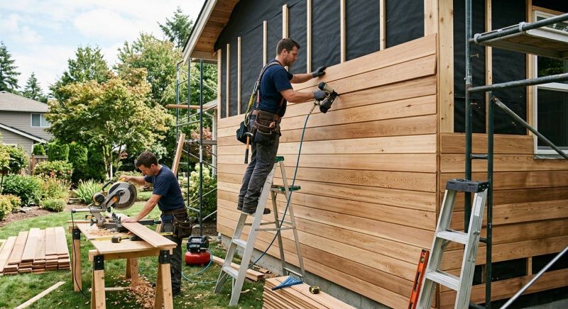 Hardwood Siding Installation in Glynn County, GA