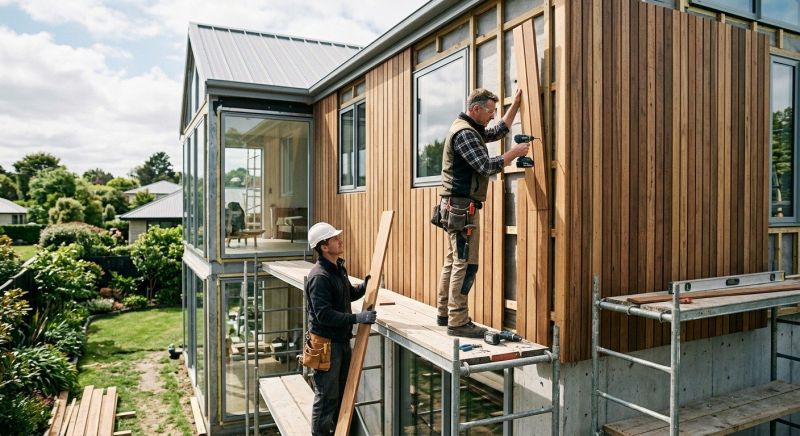 Hardwood Siding Installation in Jekyll Island, GA