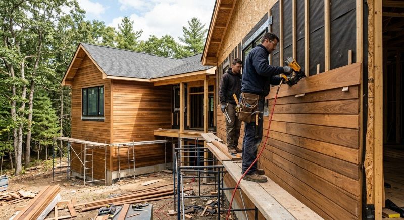 Hardwood Siding Installation in Brunswick, GA