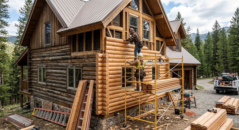 Log Siding Replacement in Brunswick, GA