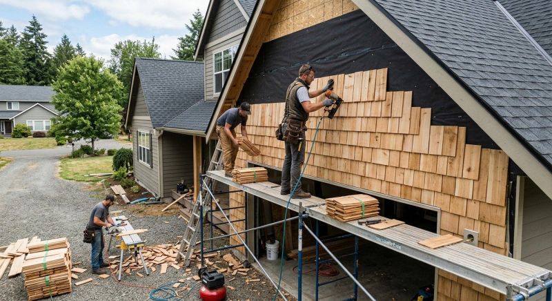 Shake Siding Installation in Darien, GA