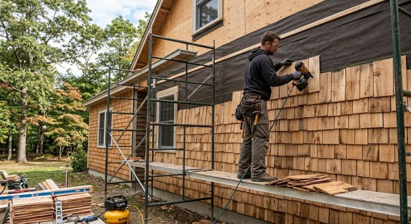 Shake Siding Installation in Woodbine, GA