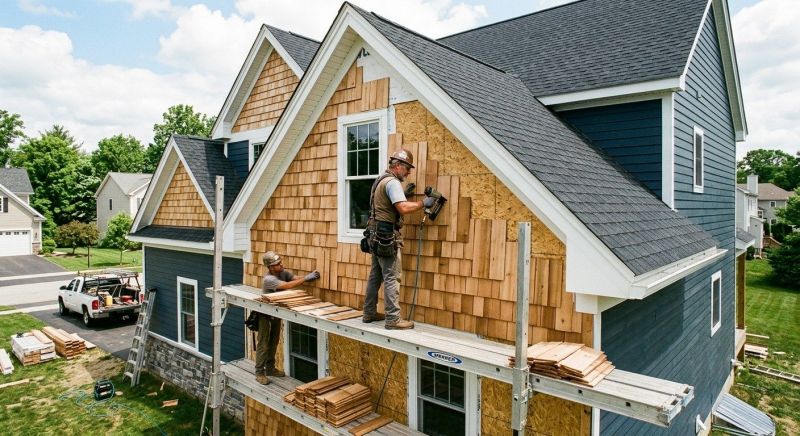 Shake Siding Installation in Woodbine, GA