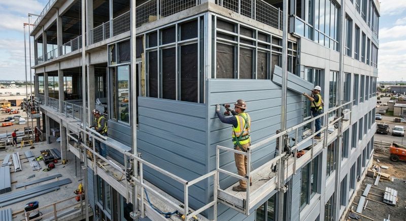 Vertical Siding Replacement in Brunswick, GA