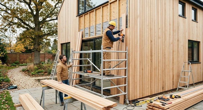 Wood Cladding Installation in Woodbine, GA
