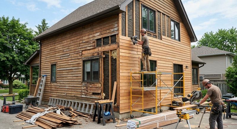 Wood Cladding Replacement in Brunswick, GA