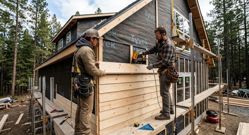 Wood Plank Siding Installation in Brunswick, GA