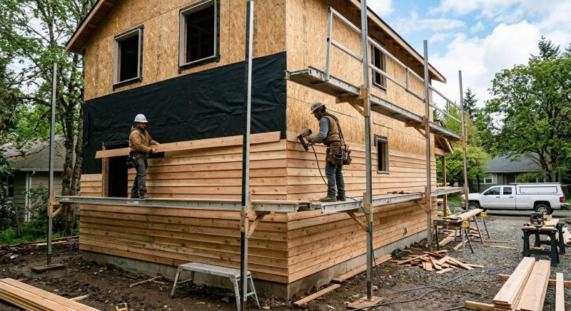 Wood Siding Installation in Darien, GA