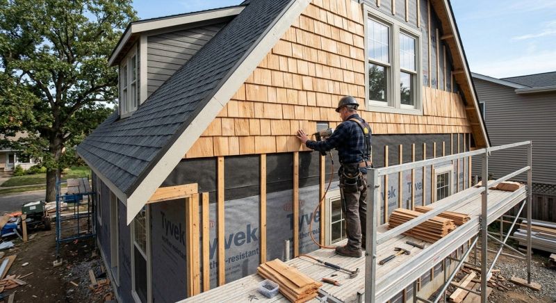 Wood Siding Installation in Jekyll Island, GA