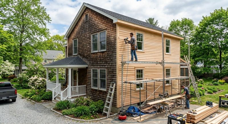 Wood Siding Installation in Brunswick, GA
