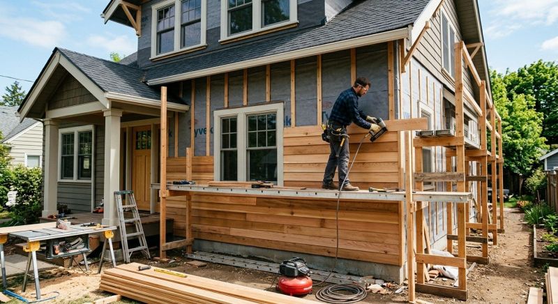 Wood Siding Replacement in Jekyll Island, GA