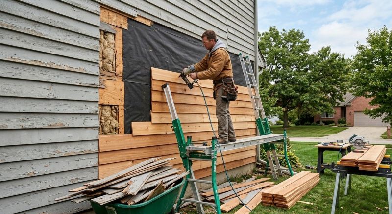Wood Siding Replacement in Brunswick, GA